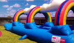 Rainbow Slip N Slide