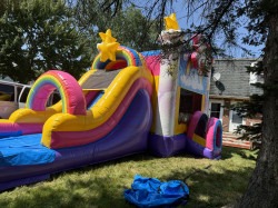 IMG 5151 1722280686 Mega Unicorn Inflatable Water Slide Bounce House Combo with