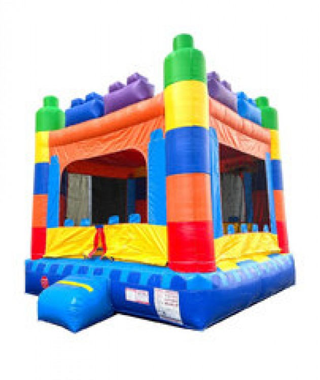 Lego Bounce House W/ Basketball Hoop