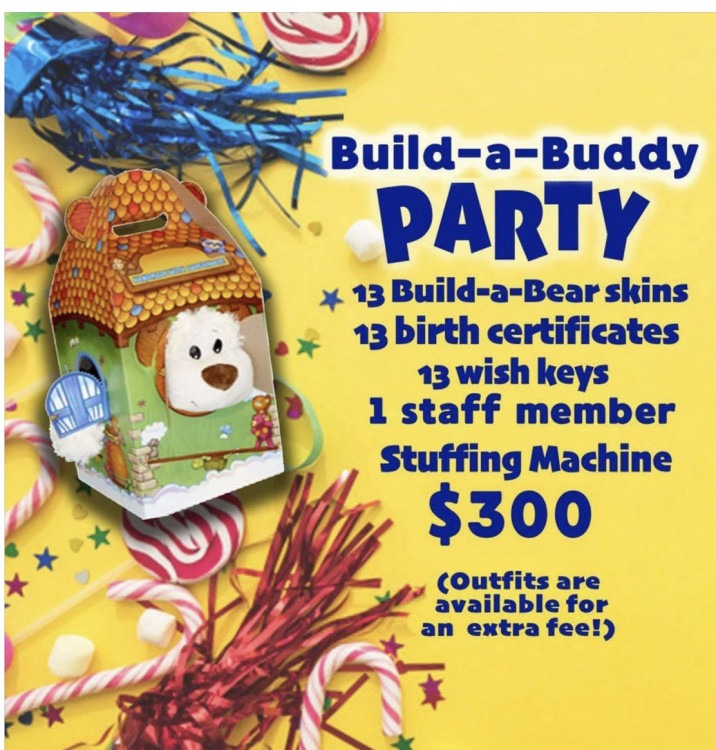 Build A Bear Party