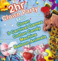 2hr Clown Party