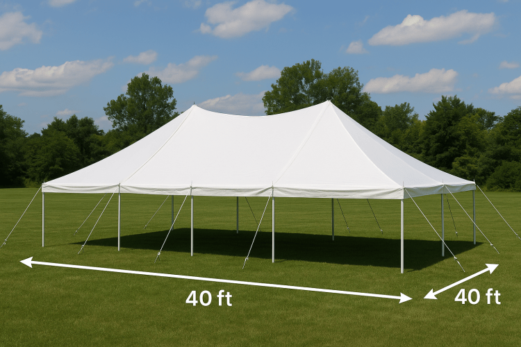 20x40 Pole Tent