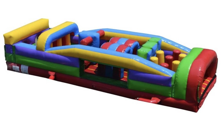 Giant Runs Inflatable Obstacle 60 feet