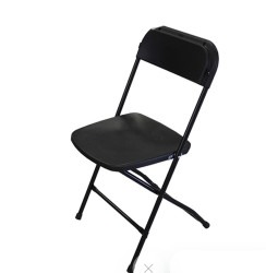 folding chairs black