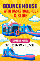 mermaid bounce house