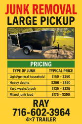 Junk Removal:Heavy Debris