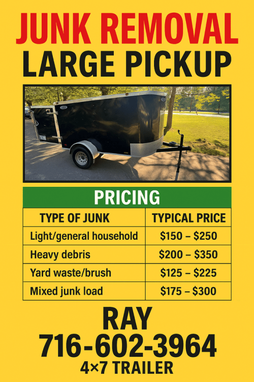 Junk Removal:Heavy Debris