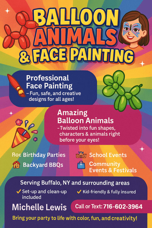Face Painting & Balloons
