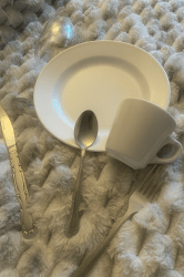 WINE GLASSES  COFFEE CUP LAGER PLATES FORK SPOONS
