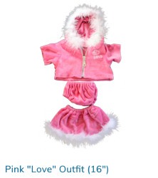 pink love outfit