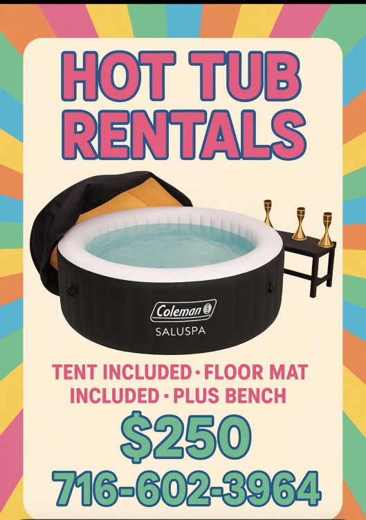 hot tub rentals