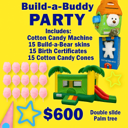 Build A Bear + Bounce House