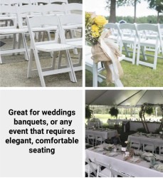 resin folding chairs
