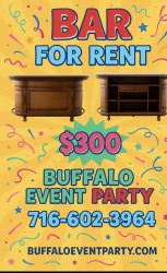 🍸 Elegant Bar for Rent – $300 🍸 Elegant Bar for Rent – $300