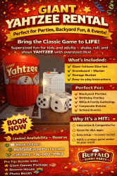 GIANT YAHTZEE RENTAL