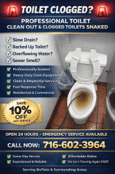 🚨 TOILET CLOGGED? WE FIX IT FAST! 🚨