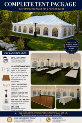Create the perfect atmosphere for your next wedding, graduation party, corporate event, birthday,