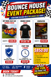 BOUNCE HOUSE EVENT PACKAGE