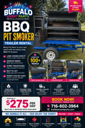 BBQ Pit Smoker Trailer Rental