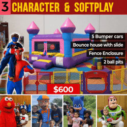 Costume Character + Softplay