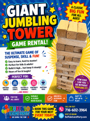 Giant Jumbling Tower Rental