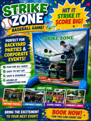 Strike Zone Baseball Game Rental