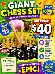 Giant Chess Set Rental
