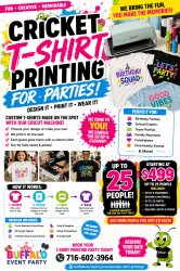 🎨👕 NEW! Cricut T-Shirt Printing Parties! 👕🎨