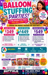 🎈 NEW! Balloon Stuffing Parties are here! 🎈