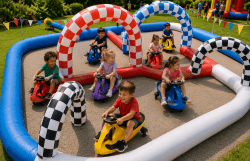 🏁 NEW! KIDS WIGGLE CAR RACING TRACK! 🏎️💨
