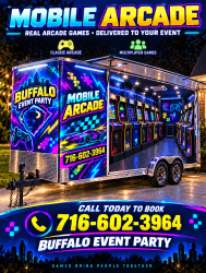 Mobile Arcade Trailer Rental
