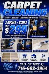 🔥 CARPET CLEANING SPECIAL — ONLY $299! 🔥