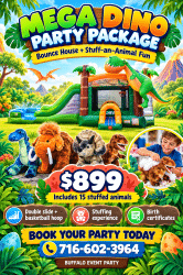 Mega Dino Party Package