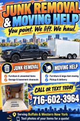 Junk Removal & Cleanouts — Starting at $500