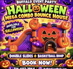 🎃 Halloween Mega Combo Bounce House Rental
